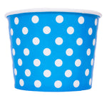 6 oz Blue Polka Dot Cups 1,000/Case