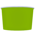 12 oz Green Ice Cream Cups 1,000/Case