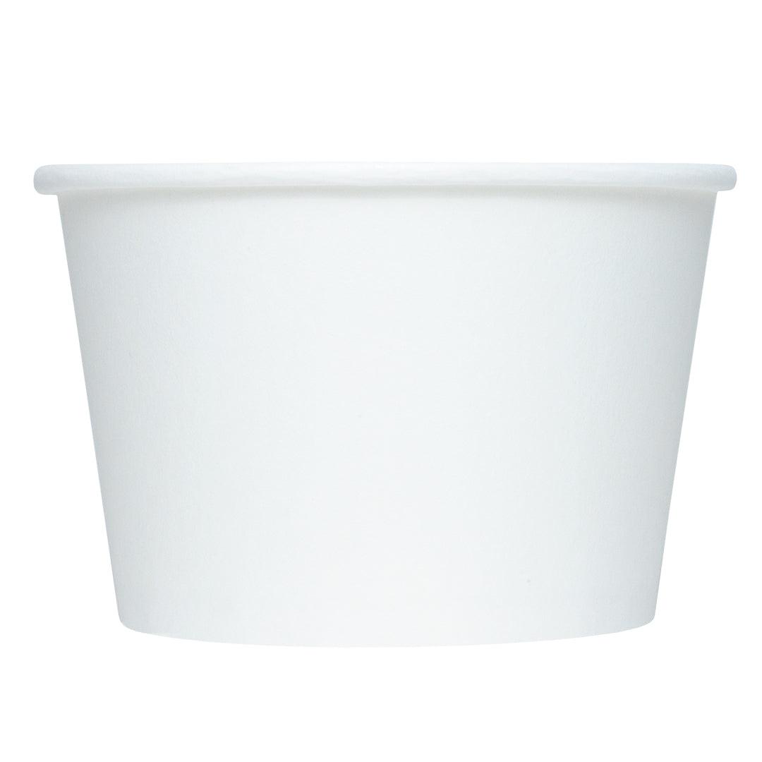 Arctic Cup 6 oz Paper Ice Cream Cups - 1,000 / Case (White)