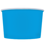 12 oz Blue Ice Cream Cups 1,000/Case