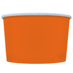 20 oz Orange Ice Cream Cups 600/Case