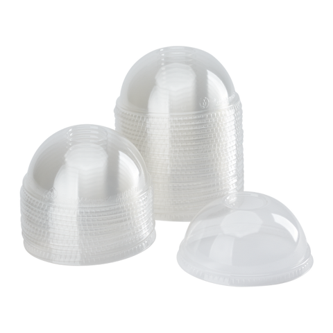 Dome Lid for PET Plastic Cups 1,000/Case