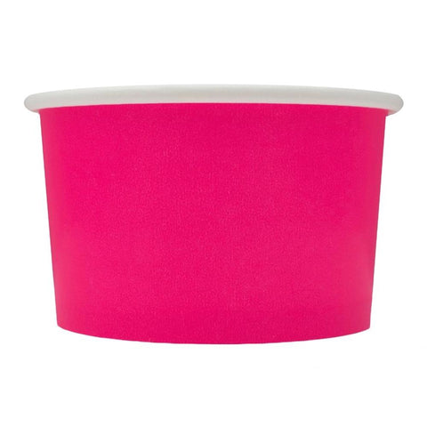 5 oz Pink Ice Cream Cups 1,000/Case